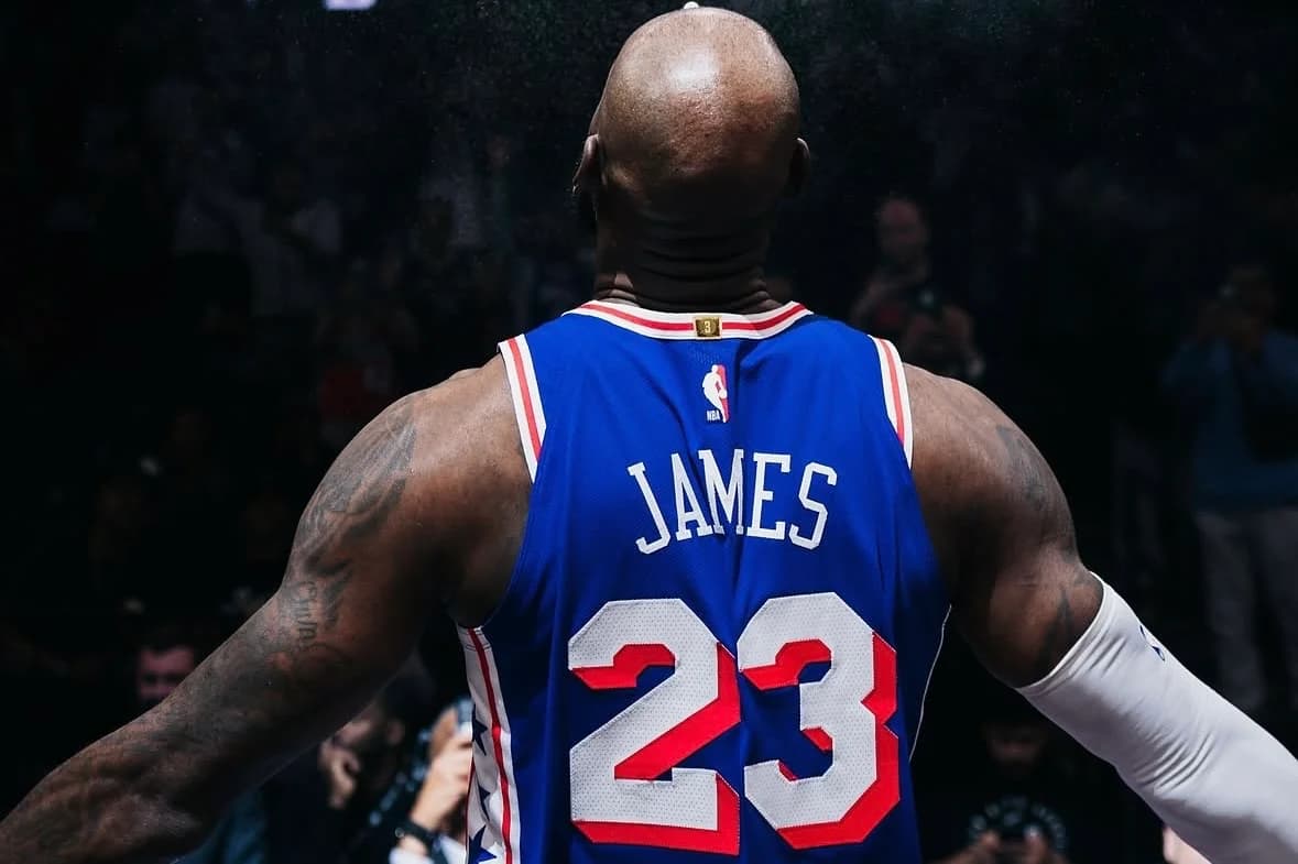 LeBron se estrena con los Sixers con 10 puntos y 5 asistencias
