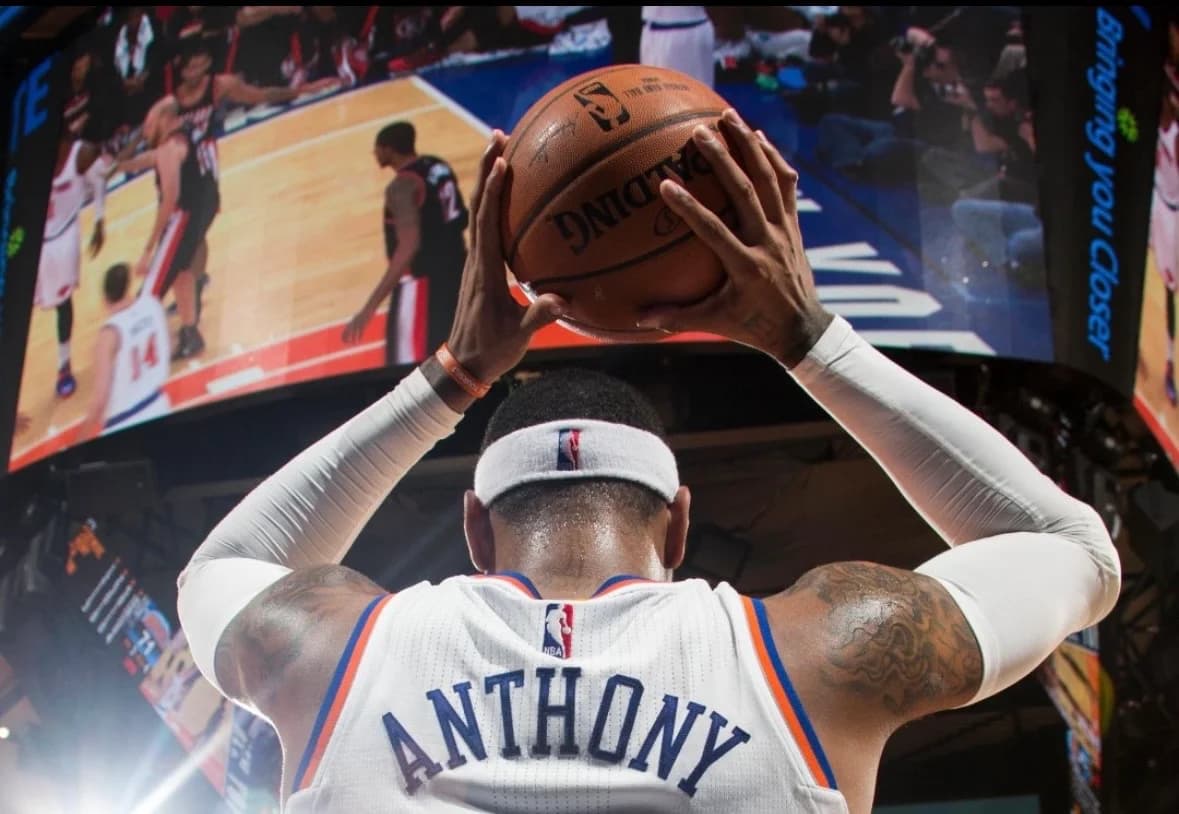 Carmelo Anthony apoya pausa de Knicks en negociaciones NBA
