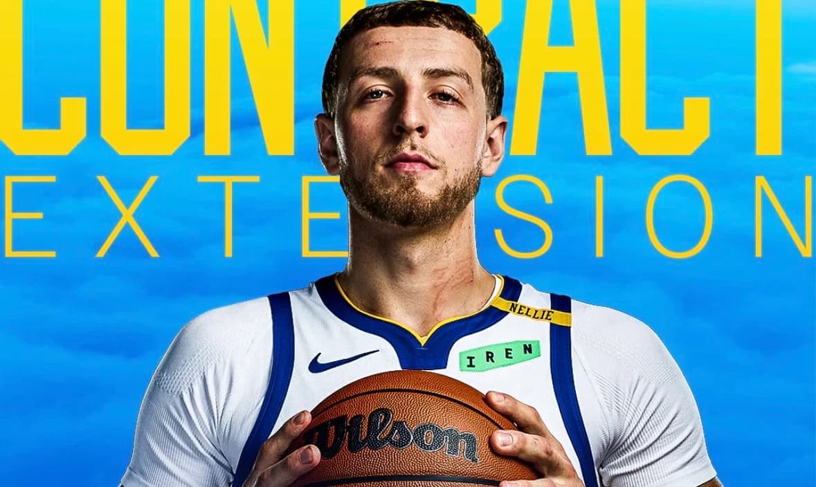 Los Warriors y Podziemski acuerdan una extensión de cinco años y 110 millones