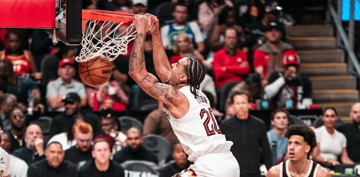 Jaylon Tyson, titular en 42 partidos con Cleveland en 2025-26