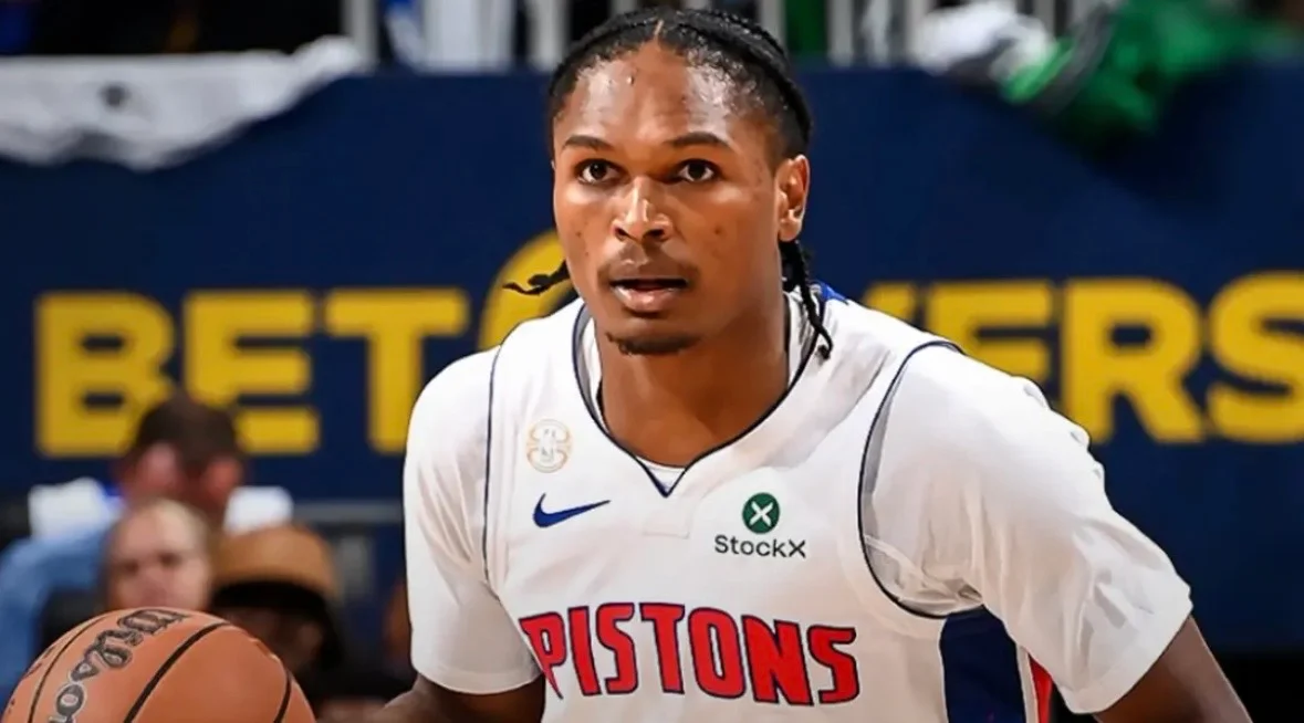 Ausar Thompson destaca en el estreno de los Pistons