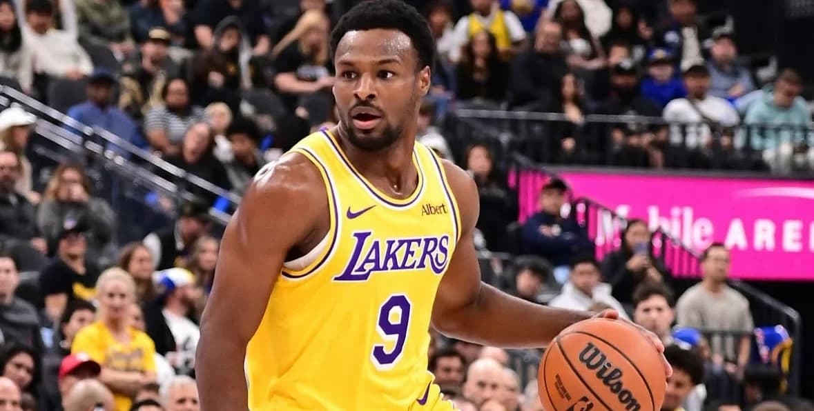 Bronny James sufrió una lesión en la pretemporada de los Lakers