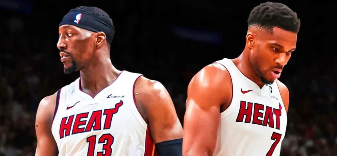 Mal inicio para la pareja Giannis-Adebayo en el Heat