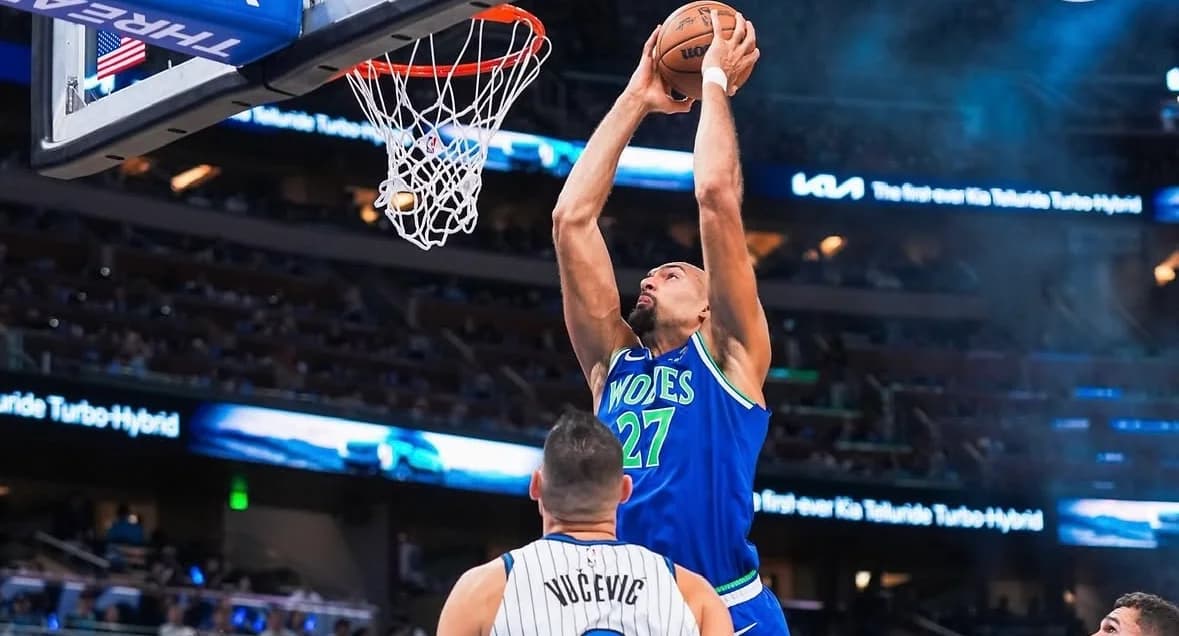 Rudy Gobert mantiene su estilo pese a cambios en Timberwolves