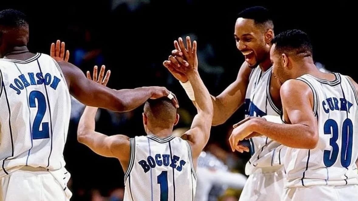 Resumen de la carrera NBA de Muggsy Bogues con los Hornets