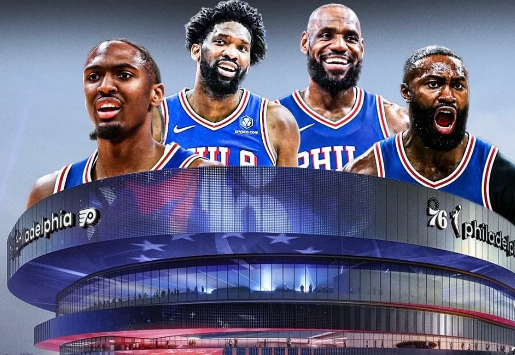 Sixers y Flyers presentan su nuevo pabellón para 2030