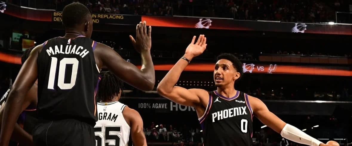 Suns ejercen opciones de Ryan Dunn y Khaman Maluach