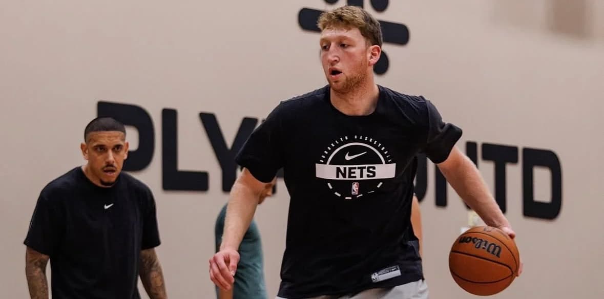 Danny Wolf usará tobilleras tras su esguince en Brooklyn Nets