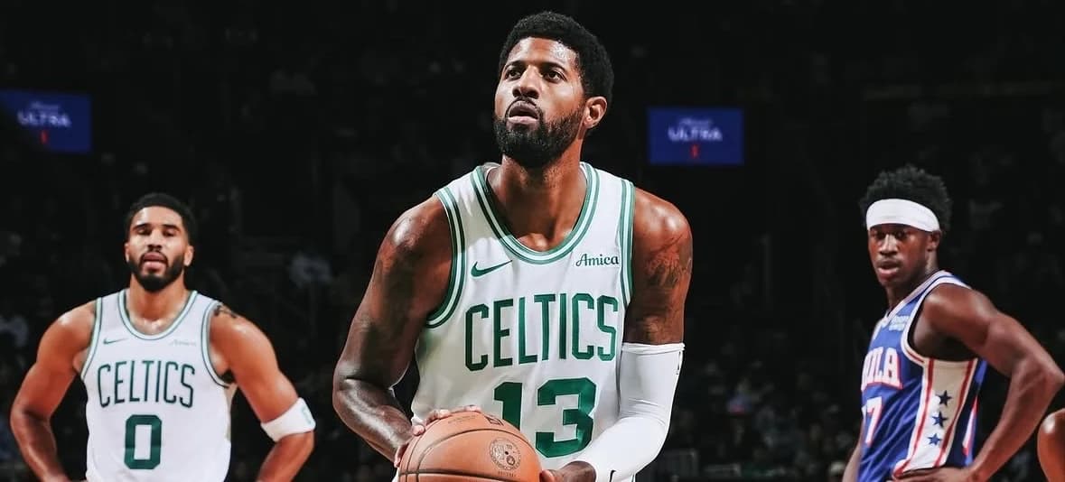 Tatum valora compartir pista por primera vez con Paul George