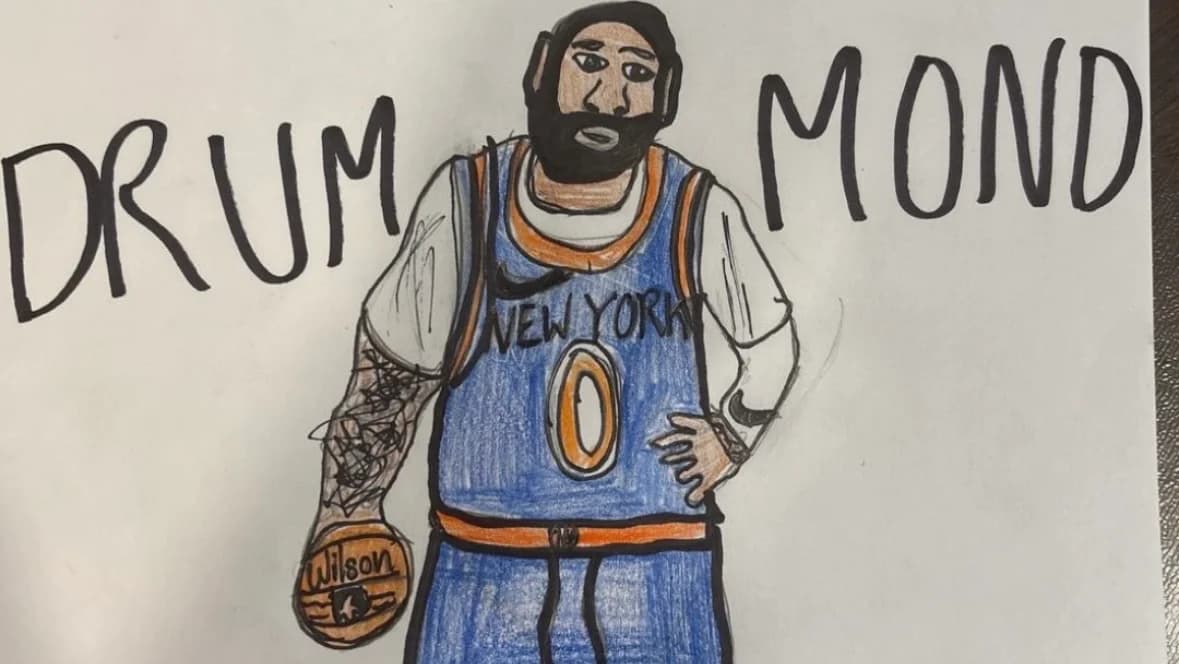 Drummond destaca su capacidad de pase en los Knicks