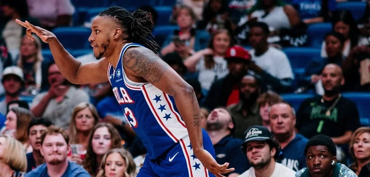 Jabari Walker, cinco pequeño suplente en los Sixers