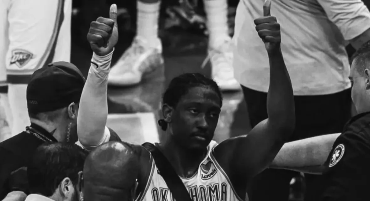 Jalen Williams se lesiona y sale en camilla ante los Clippers