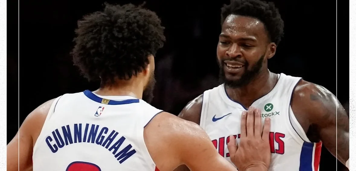 Pistons ganan a Heat pese a bajas de Duren y Thompson