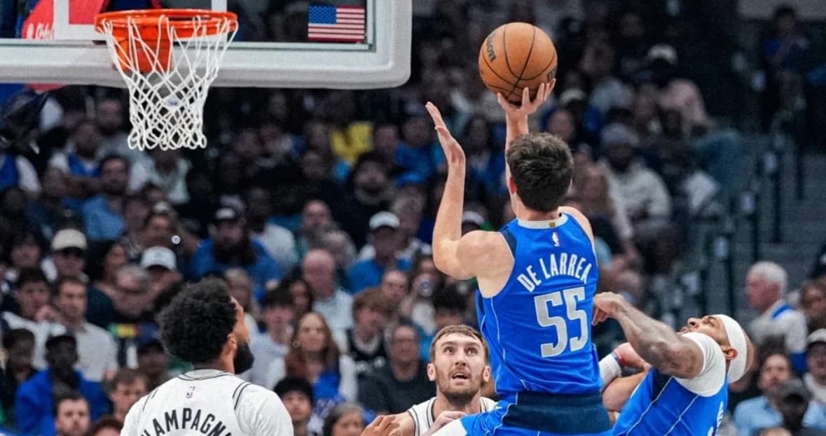 Lesión de Sergio de Larrea corta su debut en la NBA