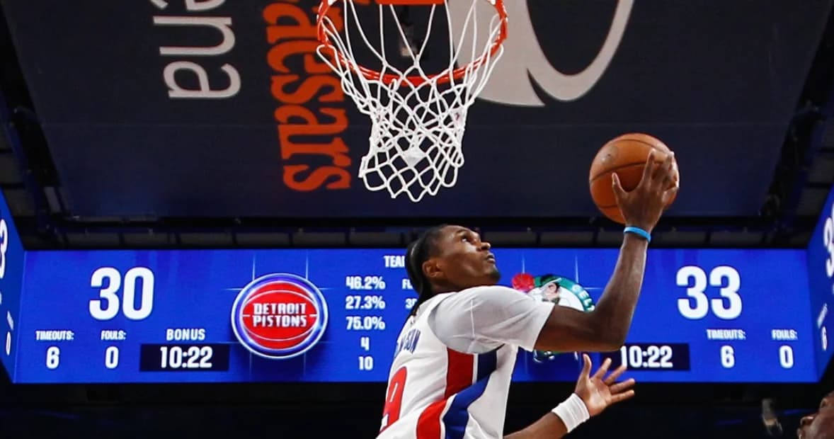 Ausar Thompson regresa y anota 11 en derrota de Pistons