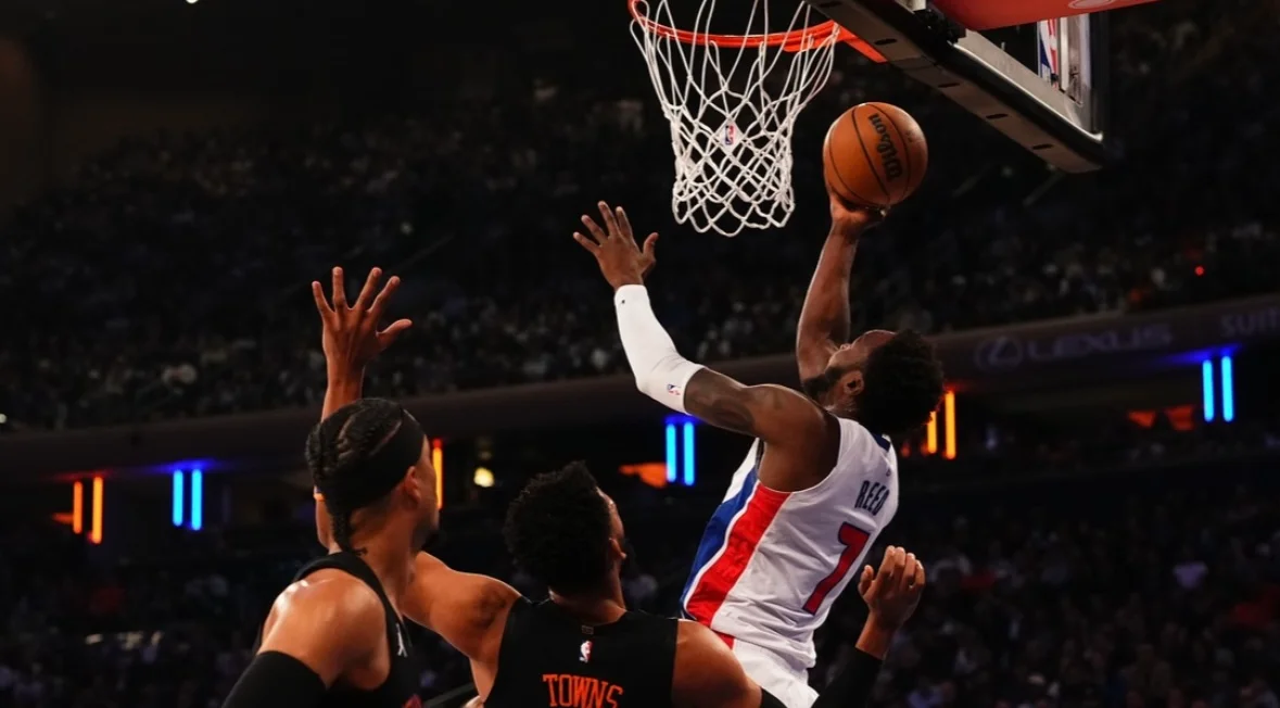 Los Pistons pierden ante Knicks y notan la baja de Duren